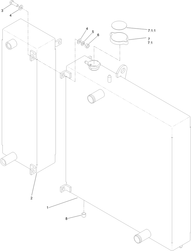 Cooling Assembly No 121 3330