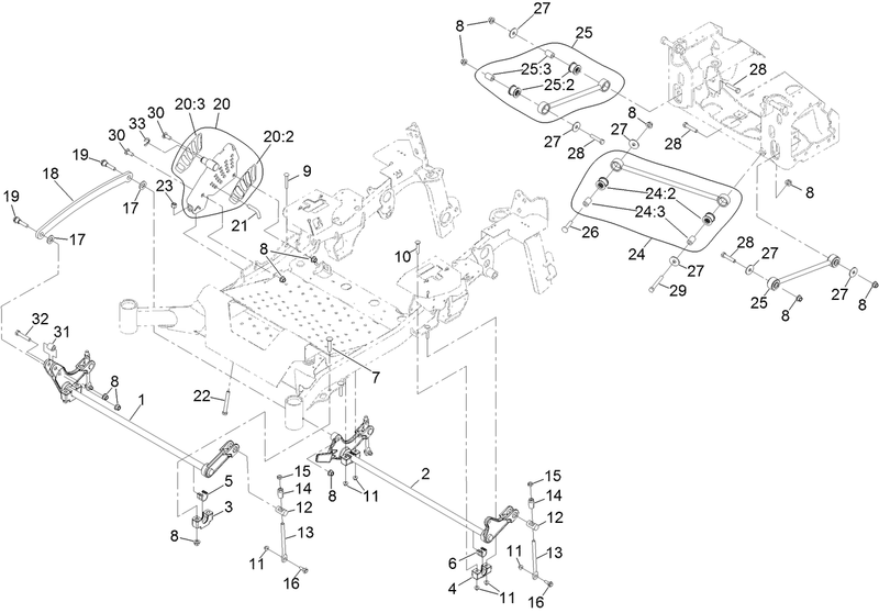 Deck Lift Assembly