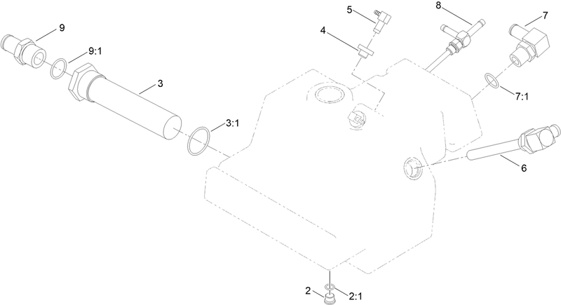 Hydraulic Reservoir Assembly No 146 6083