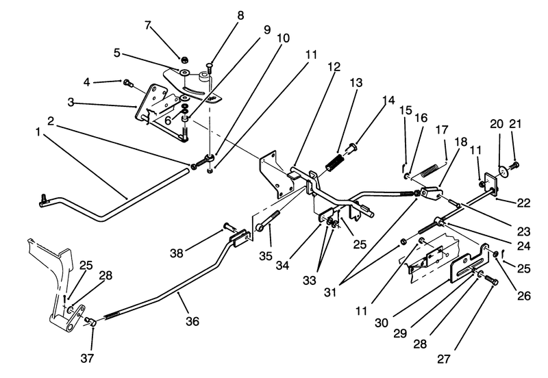 Brake And Hydro Linkage