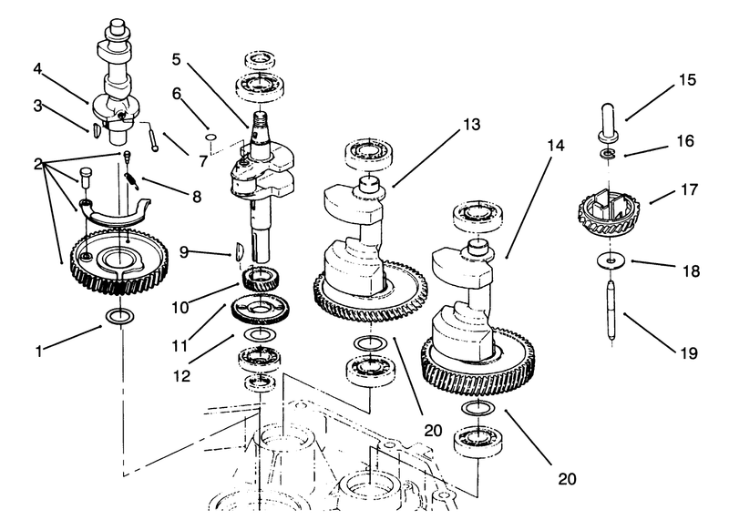Crankshaft and Camshaft Assembly