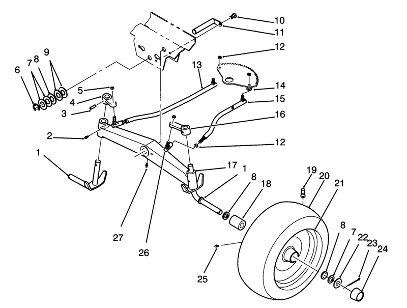 Front Axle Assembly