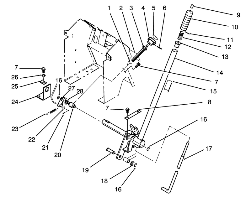 Lift Bar Linkage Assembly