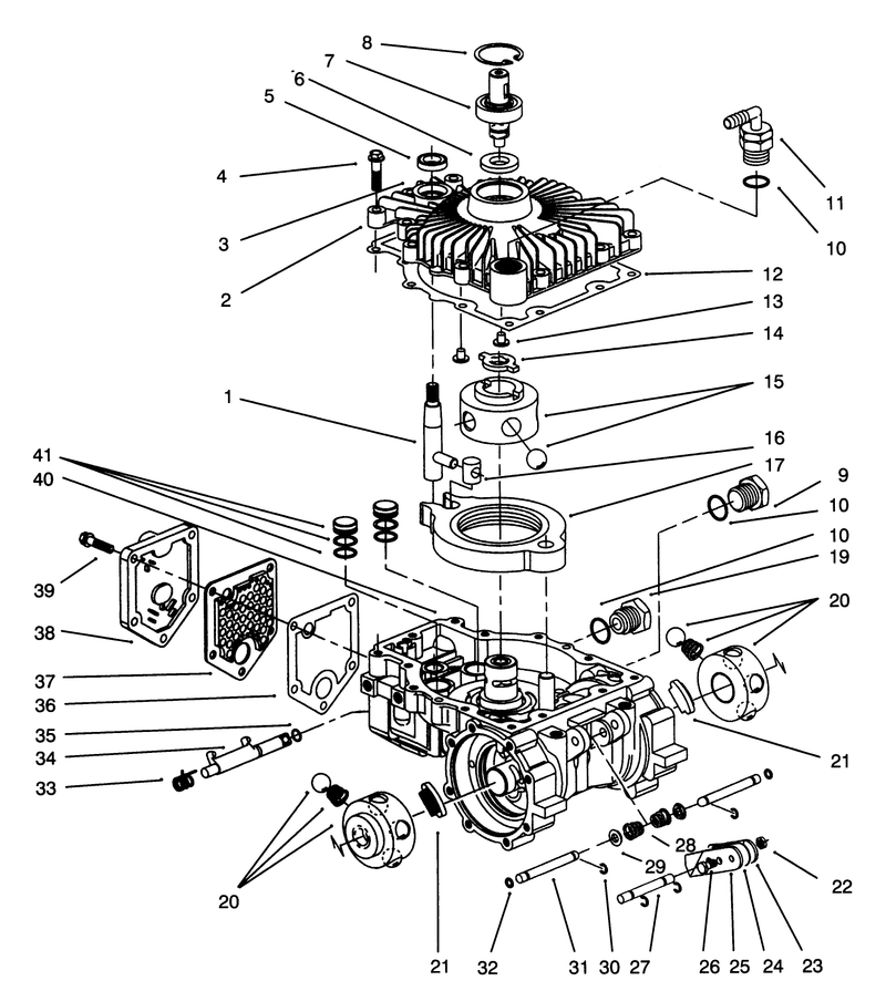Transmission Eaton Model 751 045