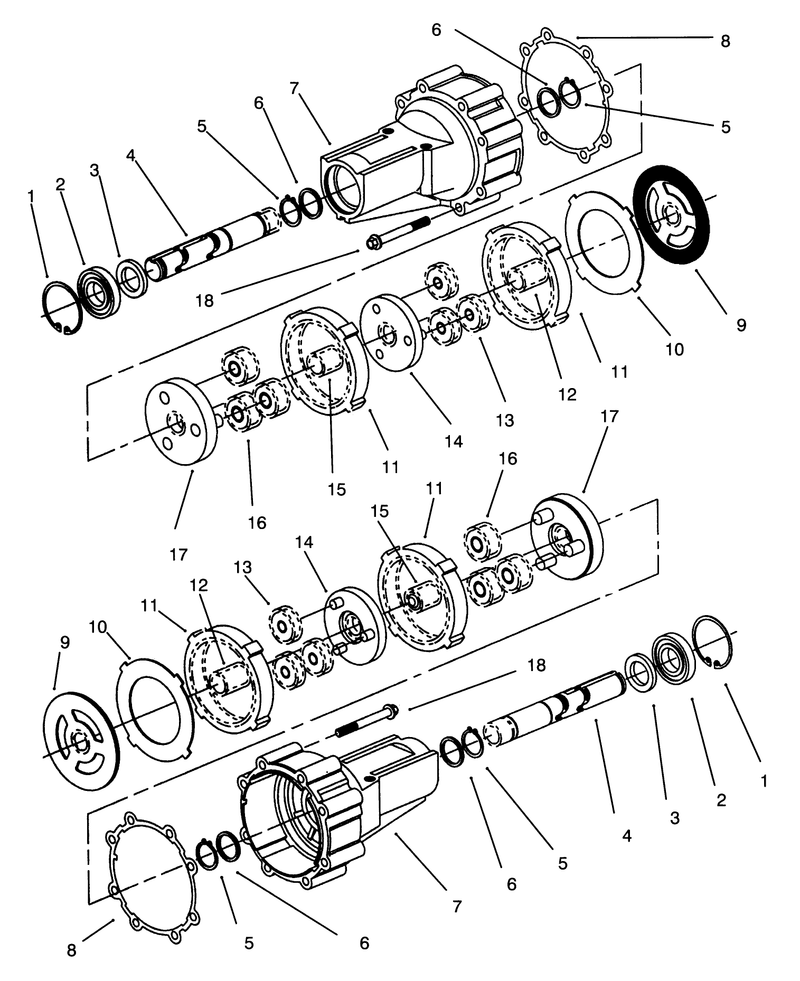 Transmission Eaton Model 751 045