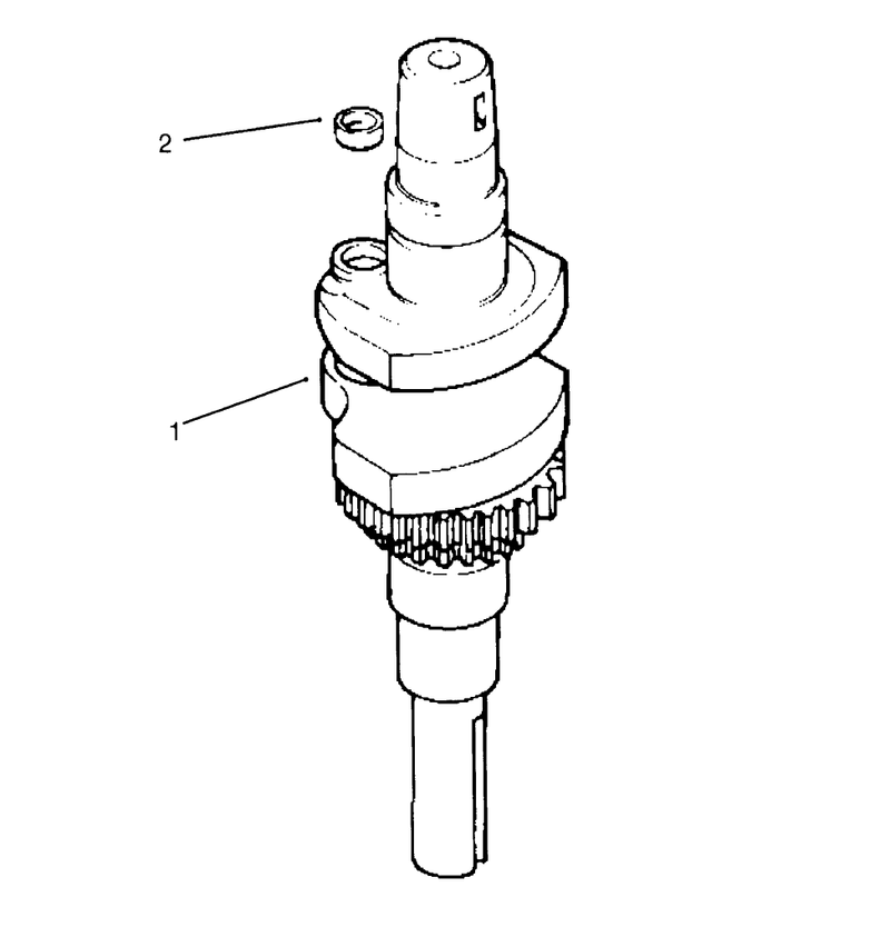Crankshaft kohler Engine Cv14s Ps1472