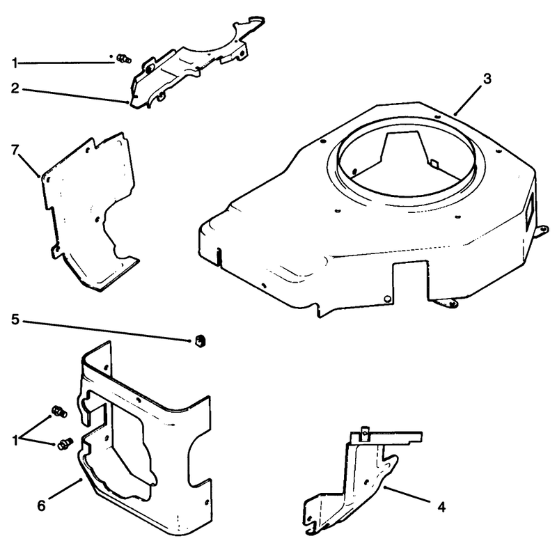 Blower Housing and Baffles