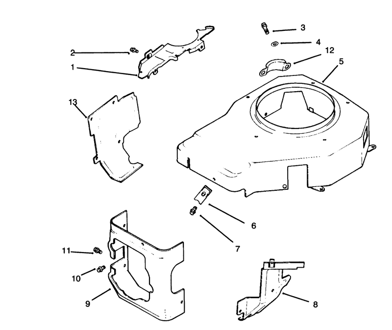 Blower Housing and Baffles