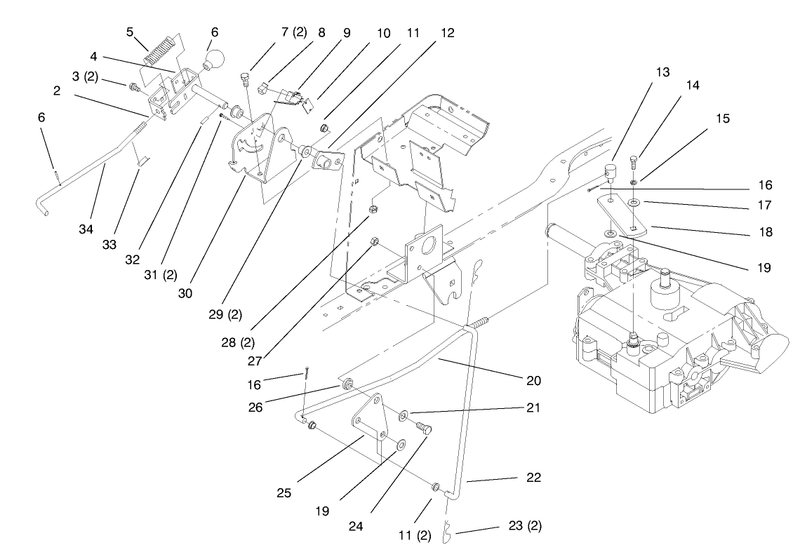 Gear Shift Linkage