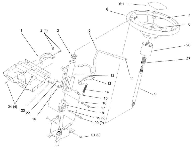 Steering Wheel And Tilt