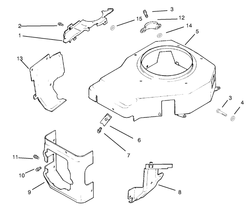 Blower Housing and Baffles