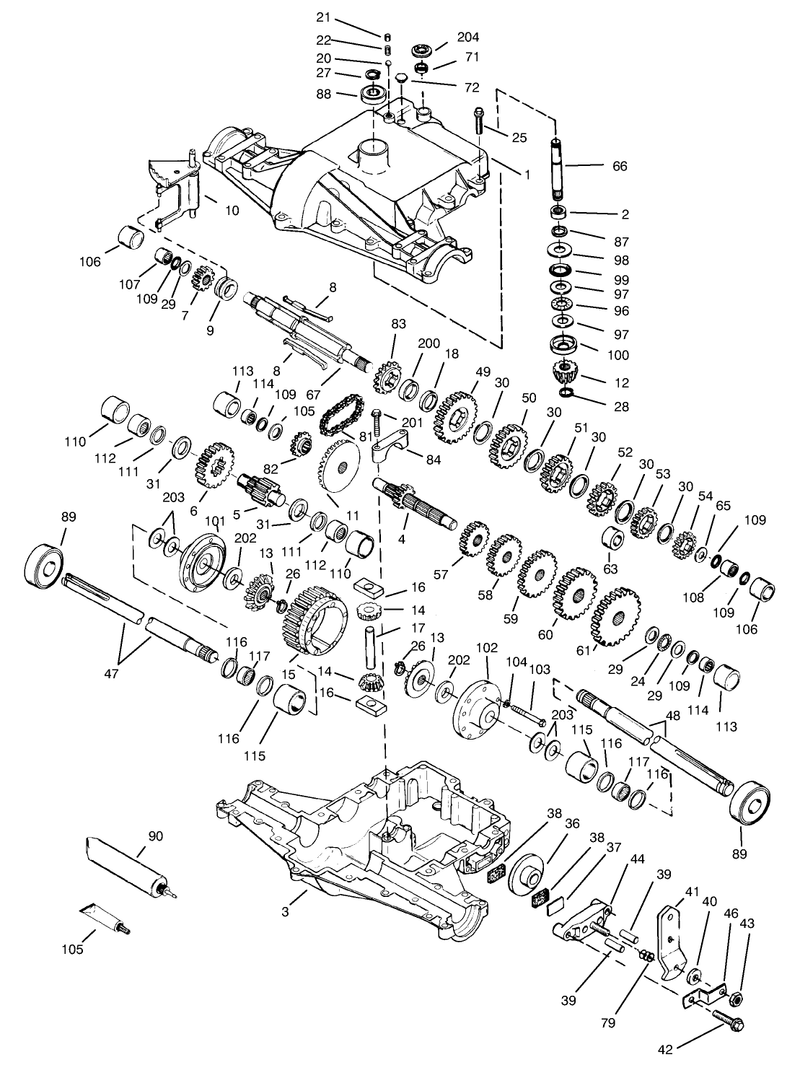 Peerless Transaxle 820 024