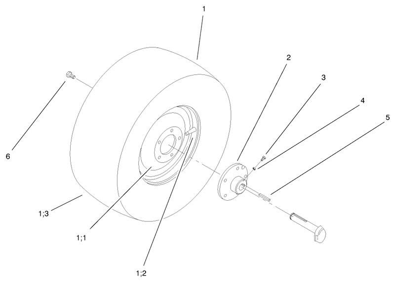 Rear Wheel Assembly