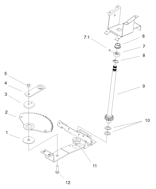 Lower Steering Assembly