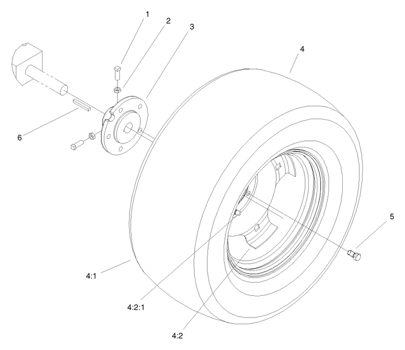 Rear Wheel Assembly
