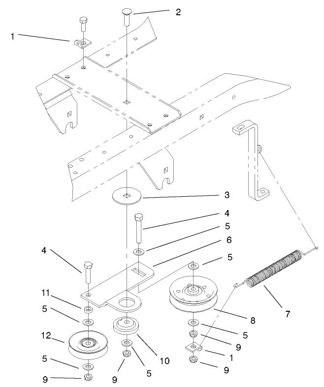 Hydro Drive Components Assembly