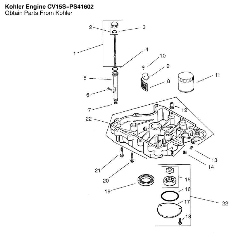 Oil Pan And Lubrication Assembly