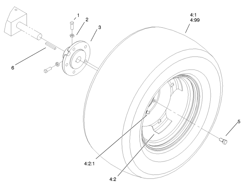 Rear Wheels Assembly