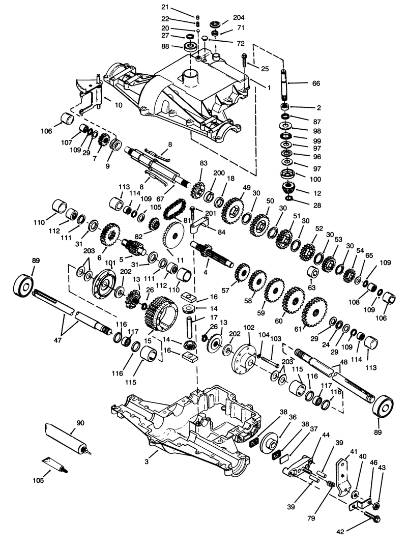 Peerless Transaxle 820 024