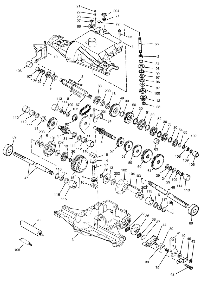 Peerless Transaxle 820 024
