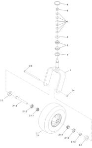 Caster Wheel Assembly