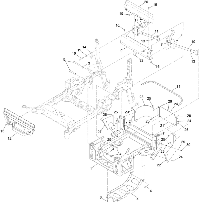 Power Frame Assembly