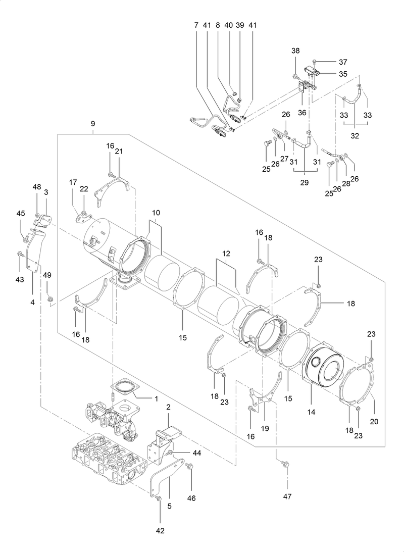 Diesel Particulate Filter Assembly