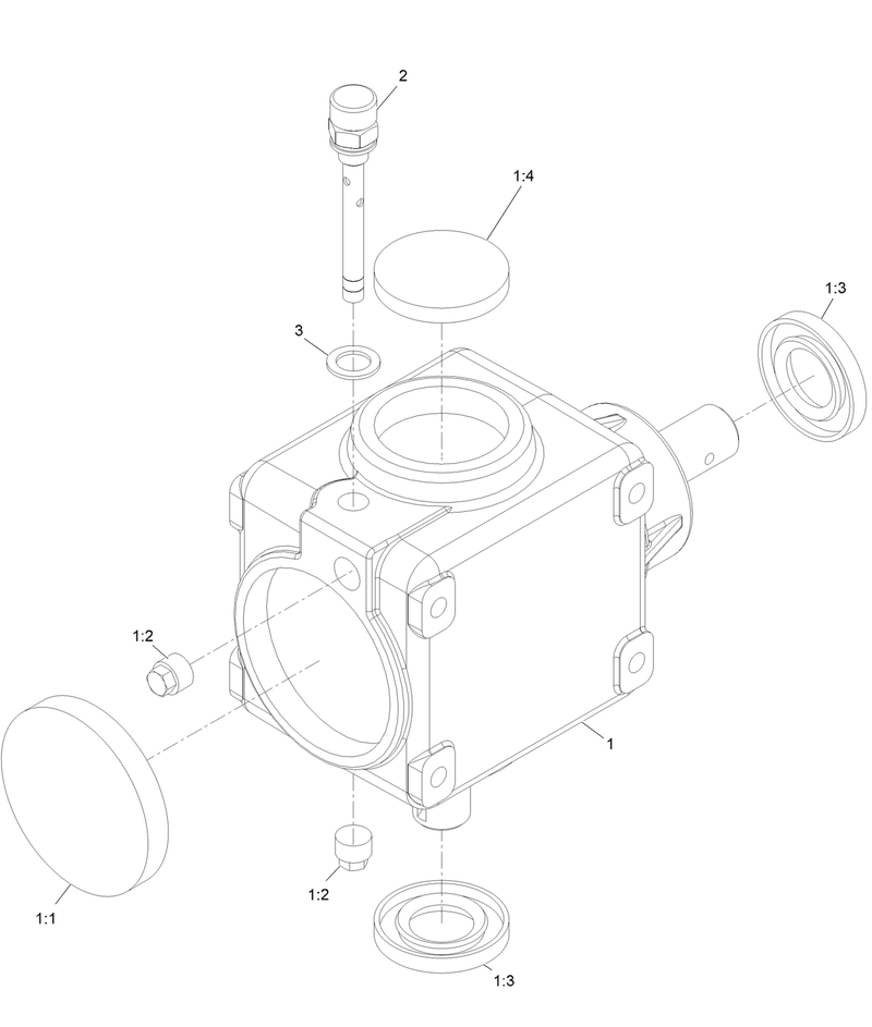 Gearbox Assembly No 142 8061