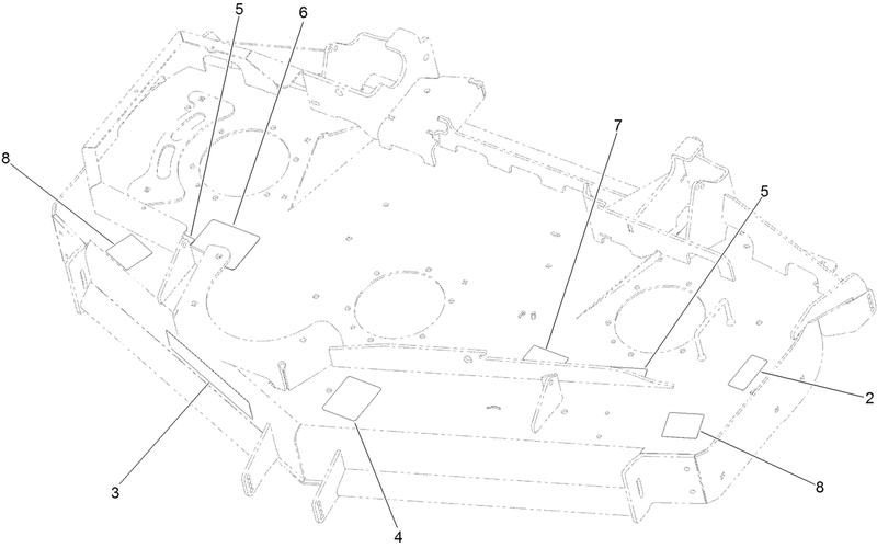 Deck Decal Assembly No 140 0965
