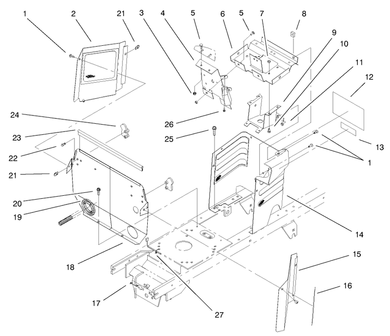Hoodstand and Firewall Assembly