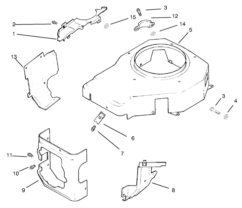 Blower Housing and Baffles