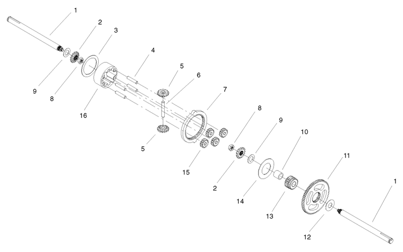 Differential Gear Assembly