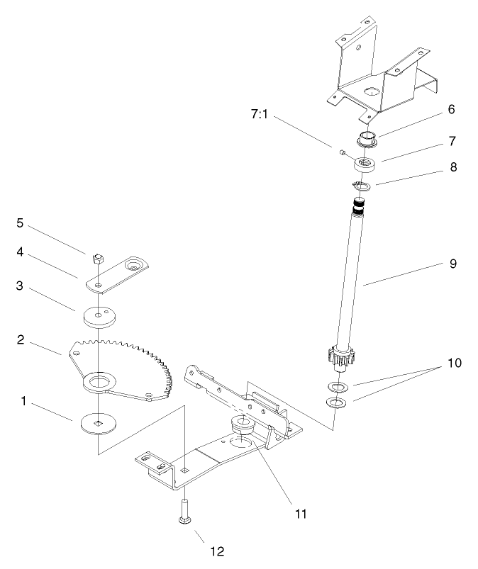 Lower Steering Assembly