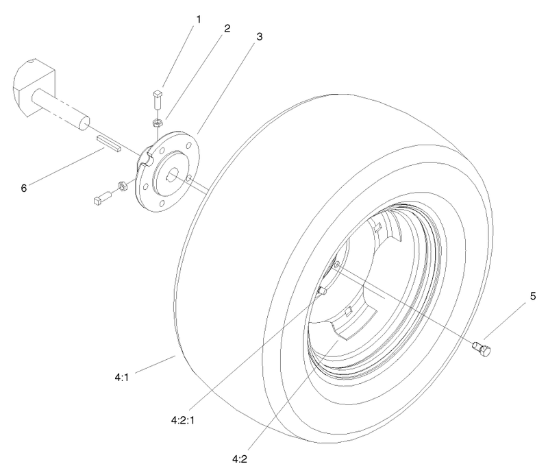 Rear Wheel Assembly
