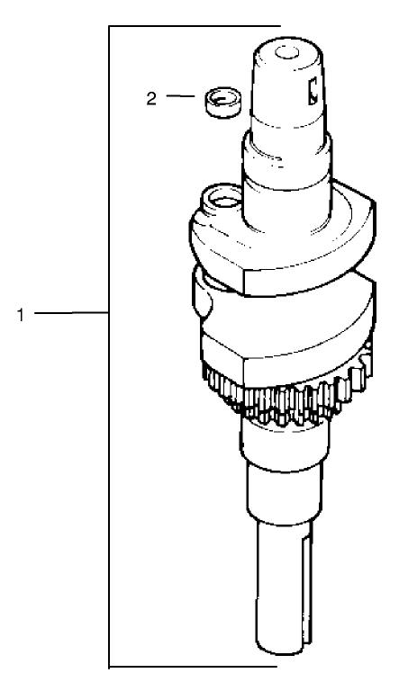 Crankshaft Assembly Kohler Models Cv460s 26505 And Cv460s 26506