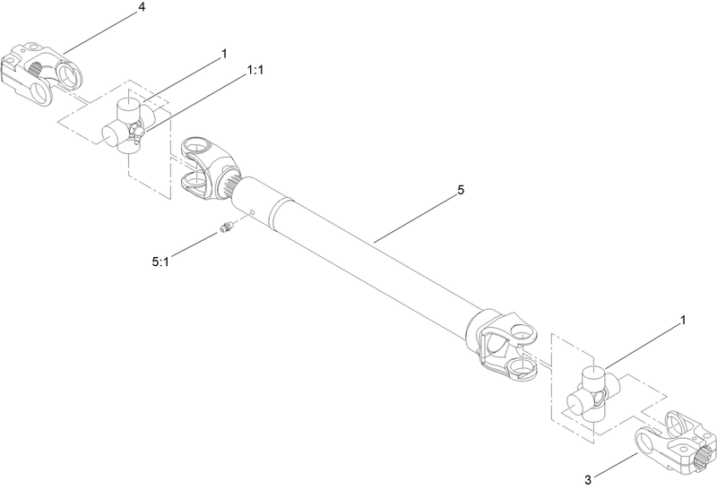 Driveshaft Assembly No 110 3575