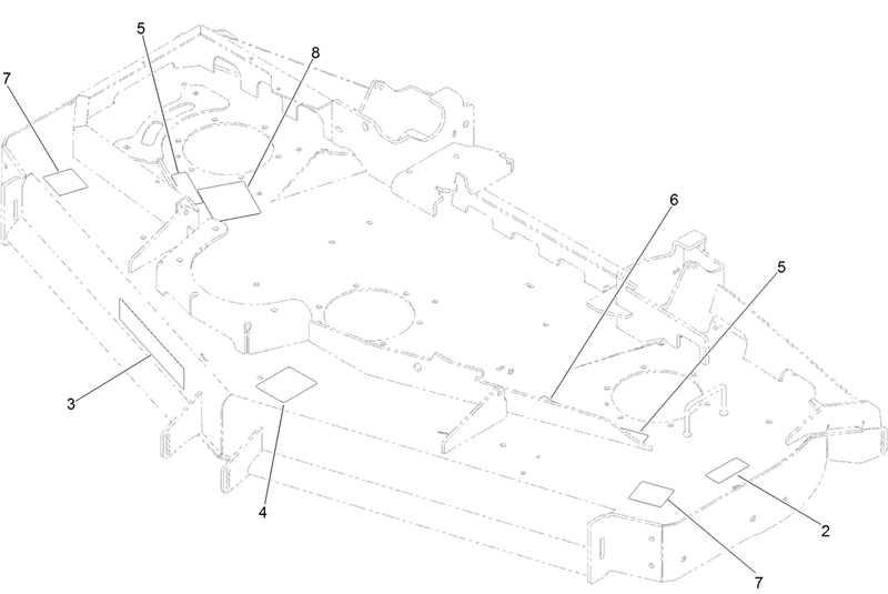 Deck Decal Assembly No 140 0970