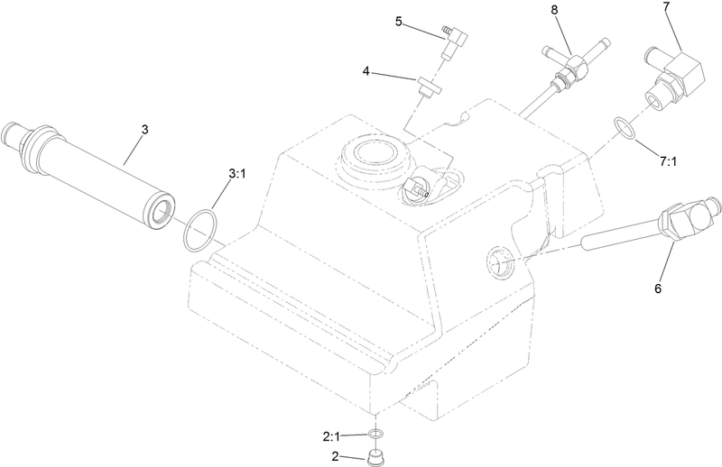 Hydraulic Reservoir Assembly No 142 5034