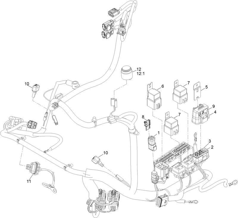 Wire Harness Assembly No 142 7958