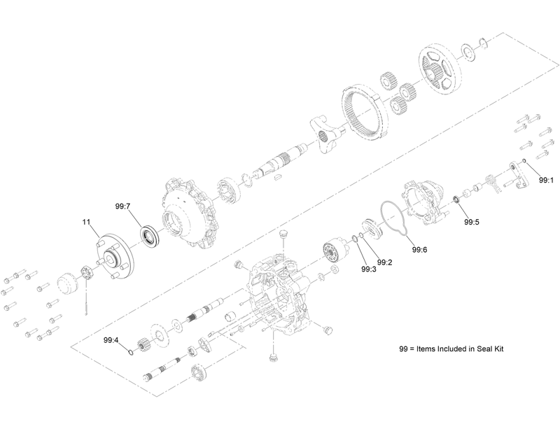 RH Hydraulic Motor Assembly No 126 8133