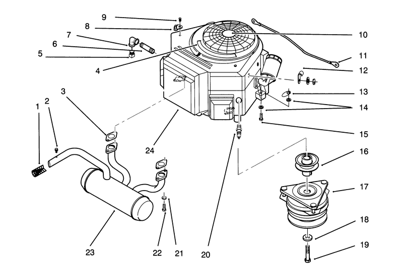 Engine And Clutch