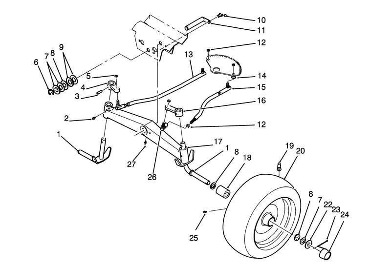 Front Axle Assembly