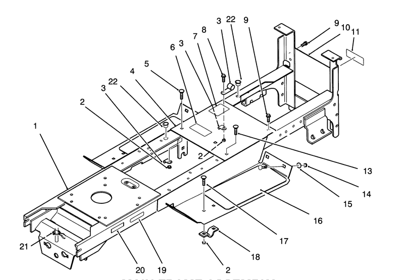 Main Frame Assembly