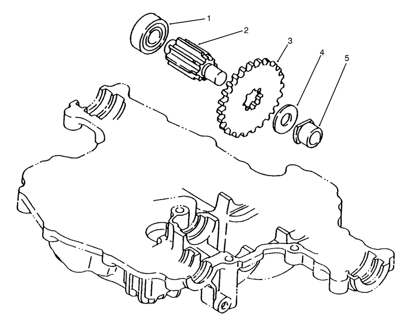 Final Pinion Tuff Torq Transmission K61 toro