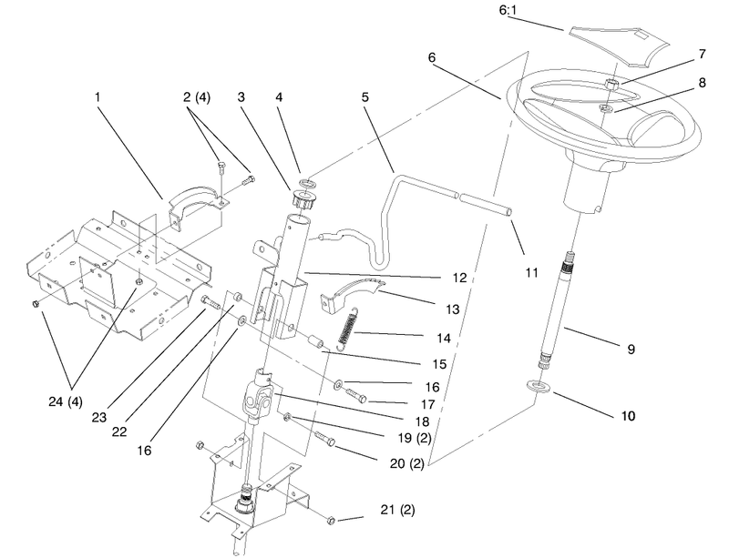 Steering Wheel And Tilt