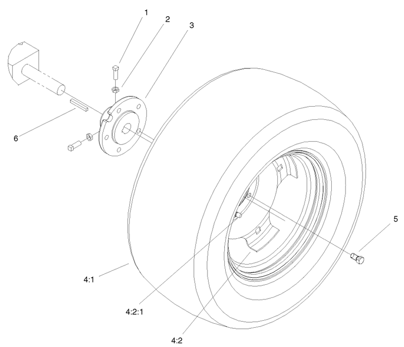 Rear Wheel Assembly