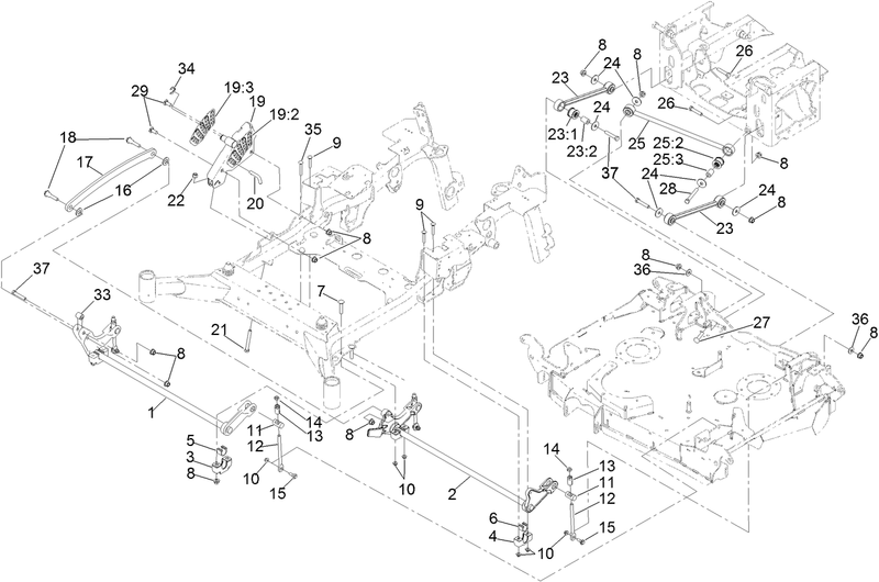 Deck Lift Assembly