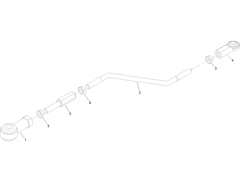 Rod Linkage Assembly No 126 6131