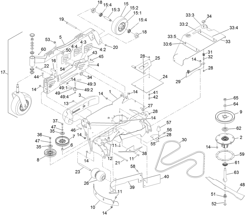 RH Wing Deck Assembly
