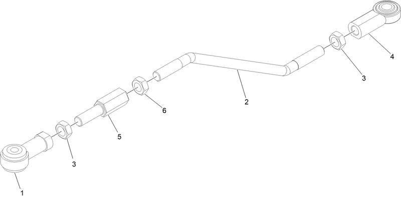Front Linkage Rod Assembly No 142 8447